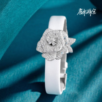 (MISS ROSE)Tangmi jewelry custom 18k gold diamond rose bracelet pendant multi-purpose