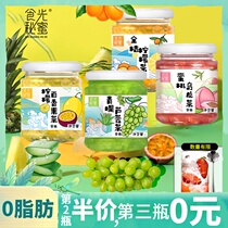 Kumquat lemon passion fruit tea green Aloe Honey grapefruit tea drinking canned honey peach oolong tea sauce
