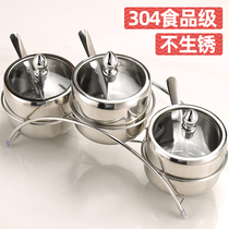 Seasoning jar combination set household salt jars sugar jars chili cans dry seasoning storage boxes kitchen supplies