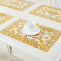 PVC Ashtray Mat Ktv Cup Cushion Bowl Cushion Vase Cushion Heat Insulation Cushion Table Mat Family Dining Mat Tray Cushion Cloth