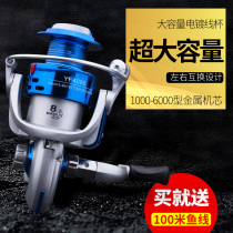 Fishing Wheel Spinning Wheel Metal Core Special Price Handling Clear Cabin Fishing Wire Wheel Isood Fishing Rod Wheel Road Subwheel Far Throw Sea Rod Wheel