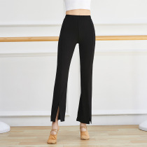 Dance pants womens practice pants Modal split straight tube micro-Bell pants shape pants dance practice clothes pants