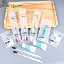 Hotel disposable toothbrush with toothpaste soft hair Hotel dedicated B & B Toothpaste set home hospitality