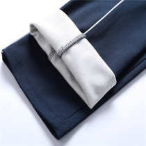 Polyester Cover Cotton School Pants A Bar High School Students Sports Pants Men And Women Long Pants Loose Straight Drum School Uniform Pants Spring Summer