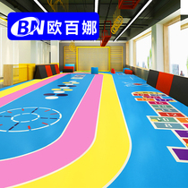 O 100 Na Fitness Room Getaway Less Body Suitable to customize the patterned ground mat 360 Private teaching functional sports floor