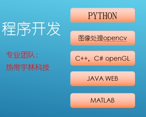 Software program generation writing opencv opengl python java matlab c c#