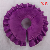 Beauty groveling pillow padded pillow massage Groveling Pillow Round Pillow Cervical Spine Pillow Special beauty accessories can be removed