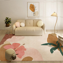 Nordic ins Living room Carpet Bedrooms full of room tea table beds Lower home bedside Girls blankets light and luxurious cushion