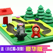 Little Boy Egg Children 3-4-6 Years Old Logical Thinking Training Little Red Riding Hood and Big Bad Wolf Educational Parent-Child Table Game Toy