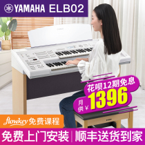 Yamaha double row key electronic piano beginner adult introduction ELB02 childrens professional teaching electronic pipe organ