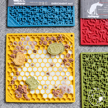 American Sodapup Lick Eating Mat Slow Food Pan Fill Imported Dog Cat Bowls for Slow Food Anti-choking) Its more than a pet.