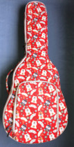 Original waterproof cartoon Wood dog cherry blossom Guitar case 40 inch 41 inch portable padded Guitar bag