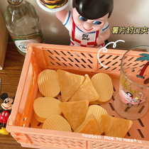 ins cute creative potato chip shape sealing clip kitchen household food fresh sealing clip snack storage clip