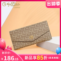 Jinlili Womens Wallet Long 2021 New Fashion PVC Printed Wallet Womens Bag Small Handbag Tide