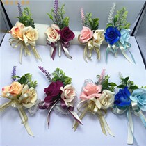Feiyan wedding new wedding bridegroom bride corsage series Korean wedding brothers and sisters Hong Kong version flower New