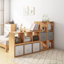 Japanese household bookcase bedroom simple corner seam storage cabinet cabinet small bookshelf rack floor rack