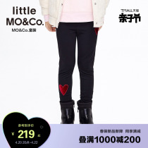 little-moco childrens dress 22 spring dress new girls length sashimi pants underpants KBB1PAT028