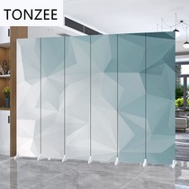 Simple modern screen partition wall living room folding office company mobile home bedroom shielding simple folding screen