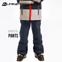 Alpini autumn and winter outdoor neutral windproof waterproof thickened warm wear-resistant casual and comfortable childrens ski pants