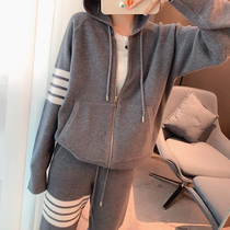 tb Four track bar Hufferwear suit womens spring boarder fashion 2022 spring and autumn new leisure sports Two sets