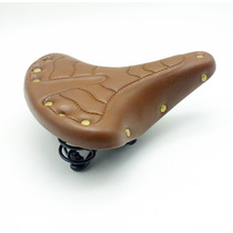 Vintage Bike Cushion Saddle Old-style Car Folding Car Comfort Saddle Bag Large Cushion Spring Cushion