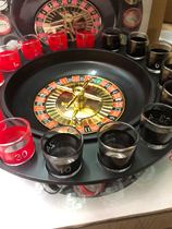 Russian Roulette II Commission dou jiu playing bistro passage of time zzle drink turntable seven rivers and lakes wine