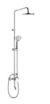Three-function surface shower shower