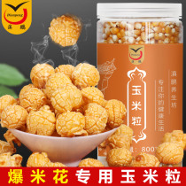 Canned spherical popcorn Corn kernels Round popcorn raw materials burst dry corn special fried bracts and rice flower grains