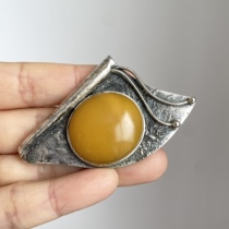 European origin of fine antique old wax moulding pendant