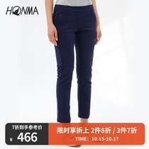 HONMA new golf womens trousers drawstring close fit comfortable modern outdoor sports fashion versatile