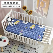 Baby children mattress flannel mat by kindergarten nap newborn baby Four Seasons universal bed mattress velvet mat