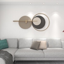 Light luxury three-dimensional wall decoration simple sofa background wall decoration pendant creative metal bedroom wall decoration