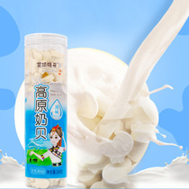 Plateau milk shellfish containing bovine colostrum milk shellfish Qinghai specialty snowy plum duo Qinghai-Tibet Plateau dry eating milk slices 248g