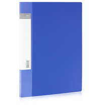 Del information book 5102 A4 folder insert bag plastic file storage book office supplies 20 pages