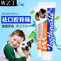 Pet toothpaste to remove dirt and get rid of bad breath dog toothpaste oral cleaning supplies pet supplies
