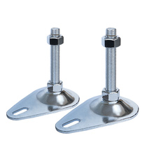 Chassis thickness 3mm foot Cup CD long foot plate D80 with hole fixed anchor screw base with ear support foot