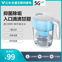 Cloud Rice Net Kettle Home Straight Drinking Desktop Water Purifier Penetration Filter Tap Water Purification Kettle Kitchen water purifier