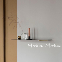 MokaMoka wall shelf net red ins wind minimalist art decoration model room home stay partition