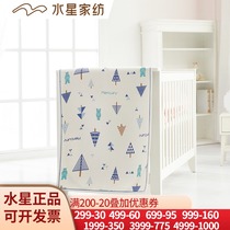 Mercury baby ice mat breathable kindergarten Ramie mat children nap summer baby bed mat