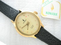 Oval Stock Dandong Peacock Women's Watch Titanium-Plated Mechanical Watch