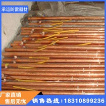  Pure copper factory direct sales electrolytic ion grounding pole ion grounding rod plasma high-energy anti-corrosion grounding pole