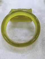 Natural Jade Source area Xiuyan gold jade bracelet bracelet live room leakage