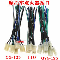 Motorcycle accessories CG125 Guangyang 100 igniter plug male and female socket square mouth round mouth