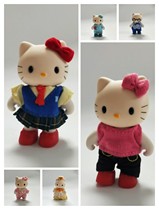 Bulk Japanese version mini Bandai Kitty Hello Kitty Doll Hand Model Toy Birthday Gift Doll