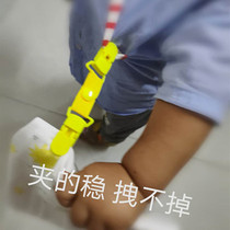 Baby handkerchief clip Solid color bib clip Saliva towel anti-drop chain Kindergarten baby hat handkerchief fixed clip