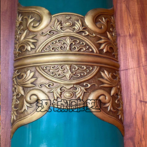 Forged copper embossed red copper painting bronze ground sculpted relief hospital Neighborhood Living Room School Temple Appendage Bronze material mural decoration