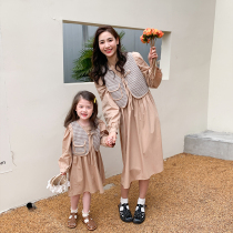 Fried Street pro-Costume 2022 New Wave Spring Loaded High-end Mother Women Dress Machia Dress Suit Foreign Air Korean Version Skirt
