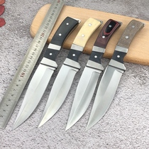 German craft boning knife Meat selling knife Killing sheep and pig split knife Meat cutting knife Slaughtering knife blade steel Butcher special commercial