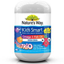 Natures way Kids Tricolor Fish Oil Softgels 180 Softgels