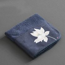 Small tea towel tea table cloth water thickening Japanese high-end tea cloth Zen rag cotton linen kung fu tea set tea ceremony